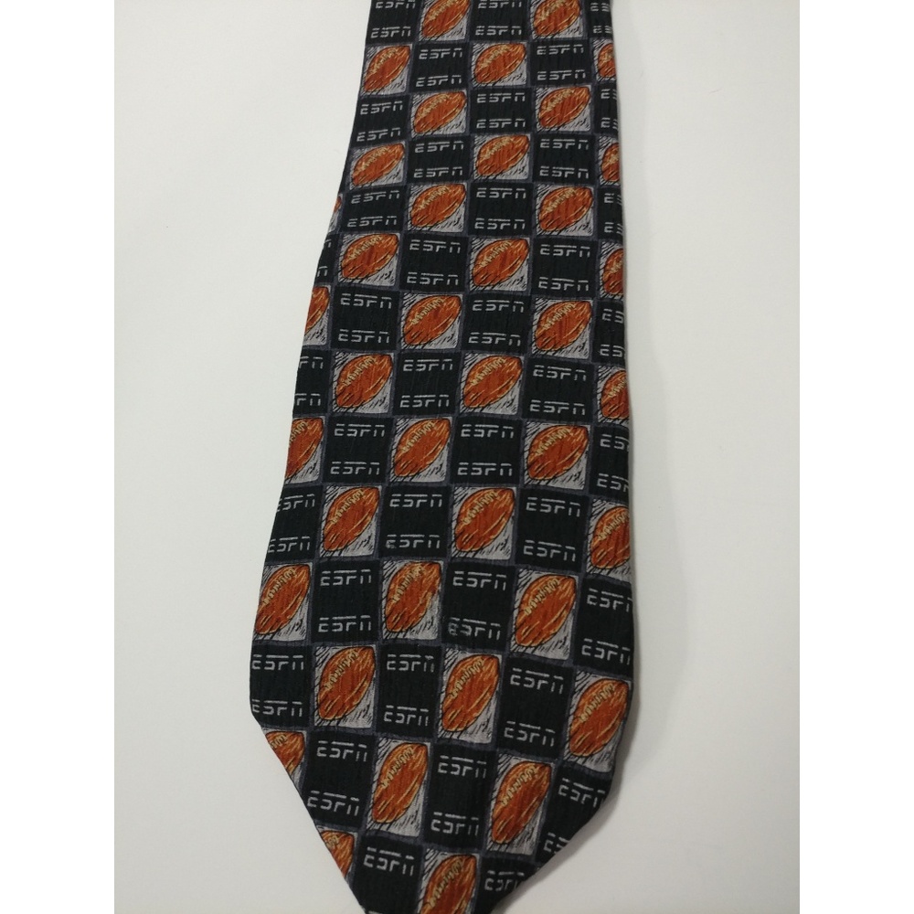 ESPN Silk Football Tie
